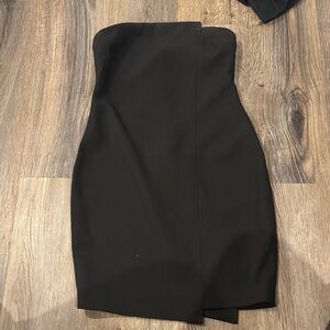 Likely Black Strapless Bodycon Dress